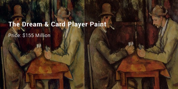 the dream   card player paint