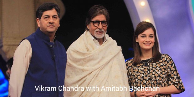 Amitabh Bachchan and Vikram Chandra Ndtv