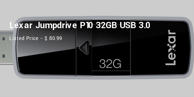 lexar jumpdrive p10 32gb usb 3