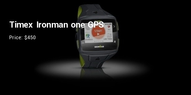 timex ironman one gps   $450