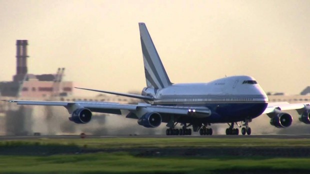 Sheldon Adelson's Boeing 747 