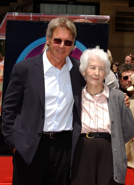 Harrison Ford with His Mother Dorothy Ford