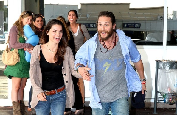Tom Hardy with his Former Partner Rachael Speed