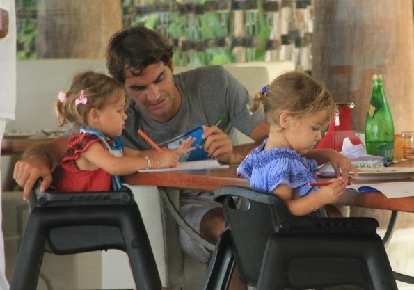Homework time with kids