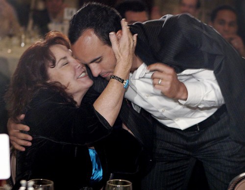 Landon Donovan and his mother Donna Kenney-Cash