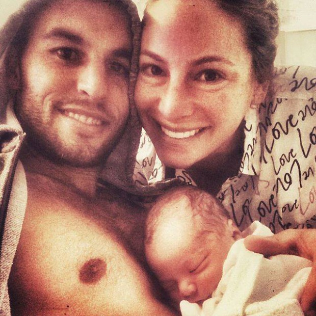 Landon with his son