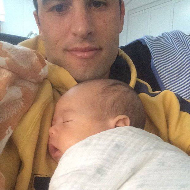 Landon and his son