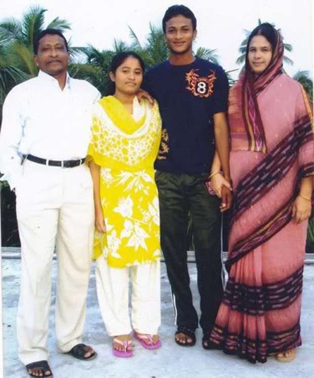 Shakib al Hasan Family