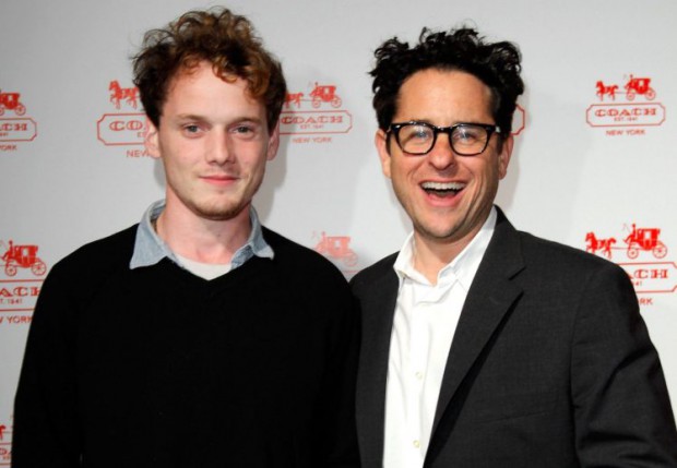 Anton Yelchin with JJ Abrams
