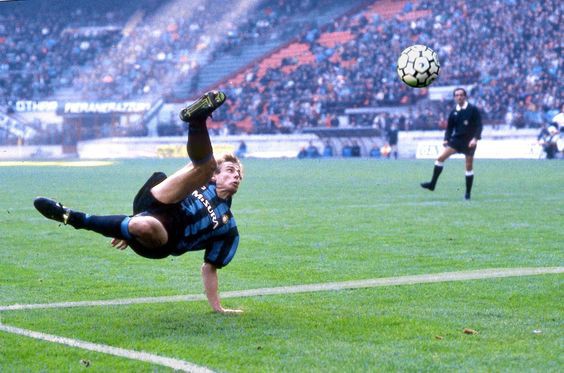 Bicycle kick by jurgen klinsmann