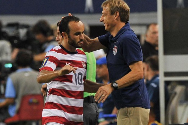 Jurgen with Landon Donovan
