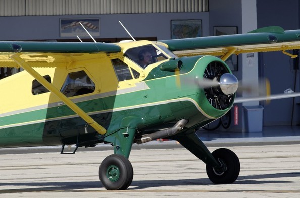 Harrison Ford Driving a Flight at Santa Monica Airport