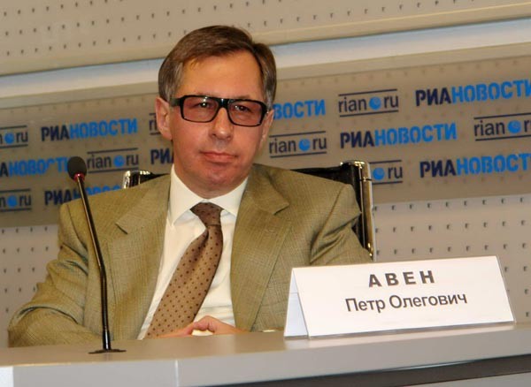 Pyotr Aven At Ria Novosti Press Conference
