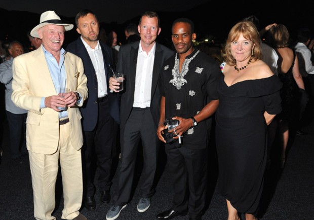 Peter Munk, Oleg Deripaska, Nathaniel Rothschild, King Leruo